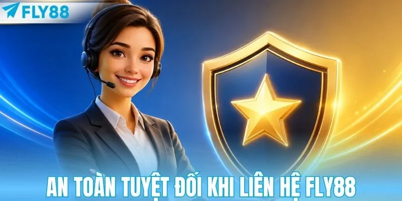 An toàn tuyệt đối khi người chơi liên hệ FLY88