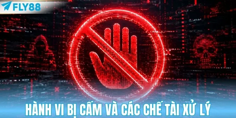 Danh sách hành vi bị cấm và các chế tài xử lý