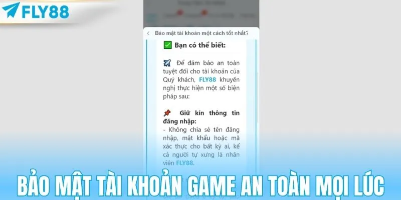 Mẹo bảo mật tài khoản game an toàn mọi lúc
