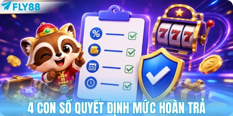 4 con số quyết định mức hoàn