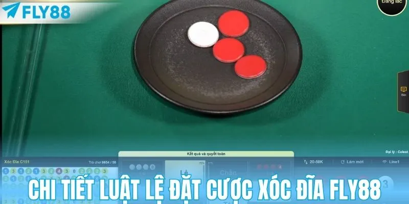 Chi tiết luật lệ đặt cược Xóc đĩa FLY88