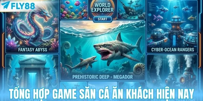Danh sách game săn cá ăn khách nên chinh phục