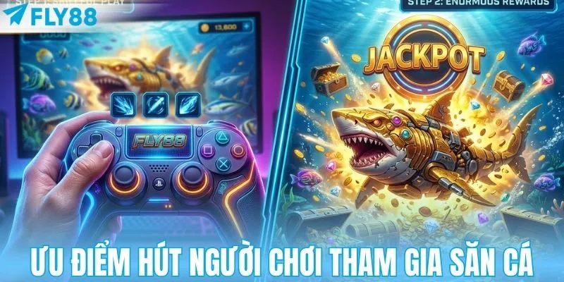 Điểm ấn tượng hút người chơi tham gia săn cá