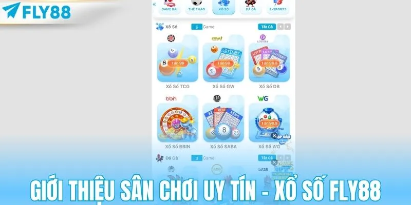 Giới thiệu sân chơi uy tín - Xổ số FLY88