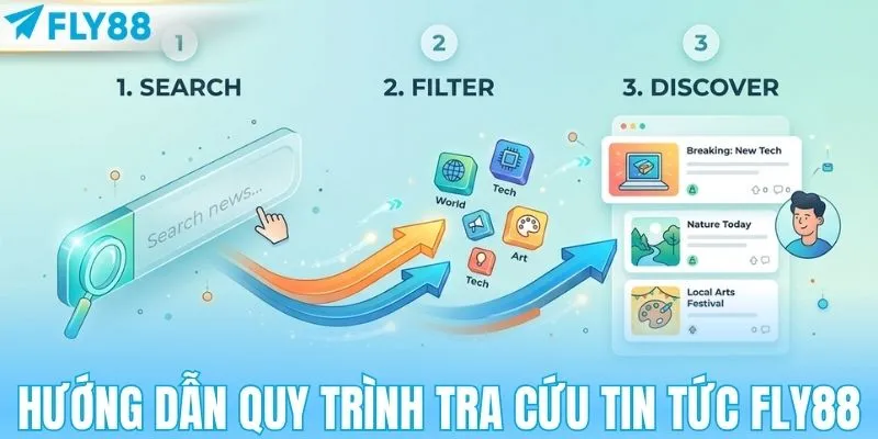 Hướng dẫn quy trình tra cứu bài viết tin tức