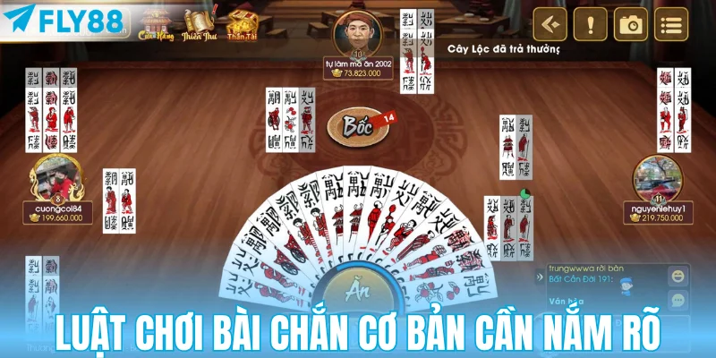 Luật chơi bài Chắn cơ bản cần nắm rõ